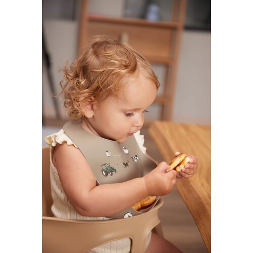 filibabba Silicone bib with print - Magic Farm