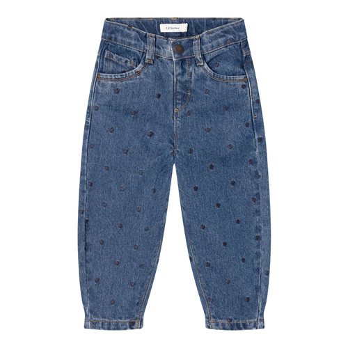 Lil' Atelier nmfbella loose jeans medium blue denim Lil' Atelier nmfbella loose jeans medium blue denim