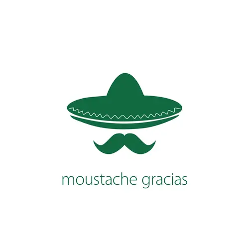 leuke kaartjes moustache gracias