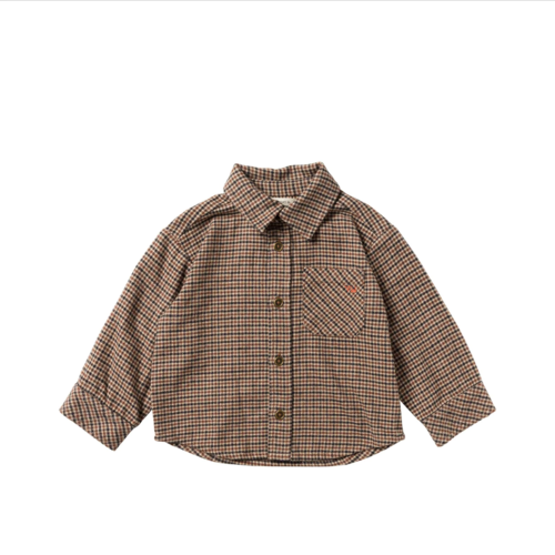 Your Wishes Hopkin Flanel Check Black Your Wishes Hopkin Flanel Check Black