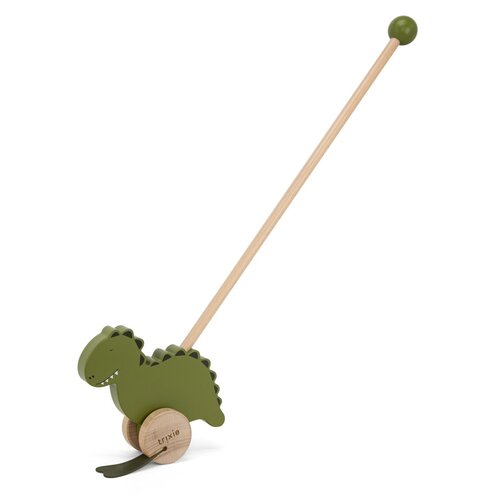 Trixie baby Houten duwstok - Mr. Dino Trixie baby Houten duwstok - Mr. Dino