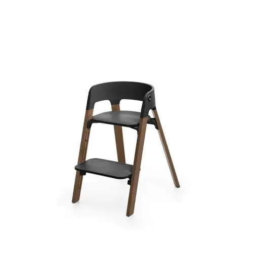 stokke Steps Chair black golden brown