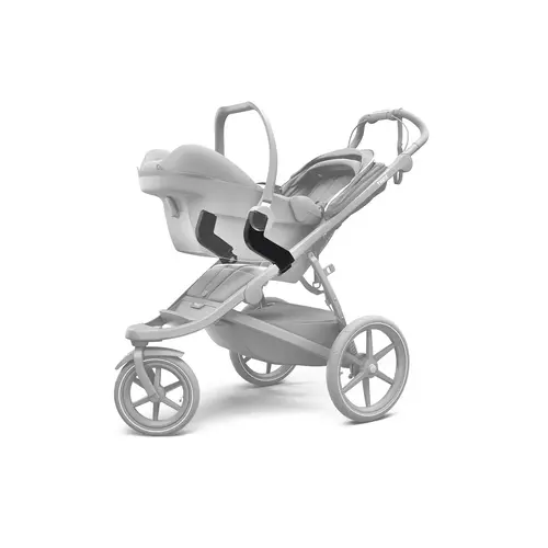 thule Urban Glide 2 kinderwagen black/gray melange