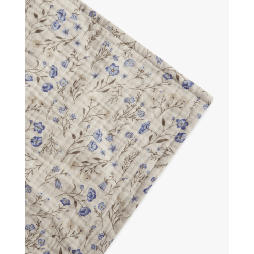 garbo & friends Muslin Swaddle Blanket Flora oat