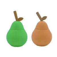 Pear cup - pack of 2 Apricot/Bright Green