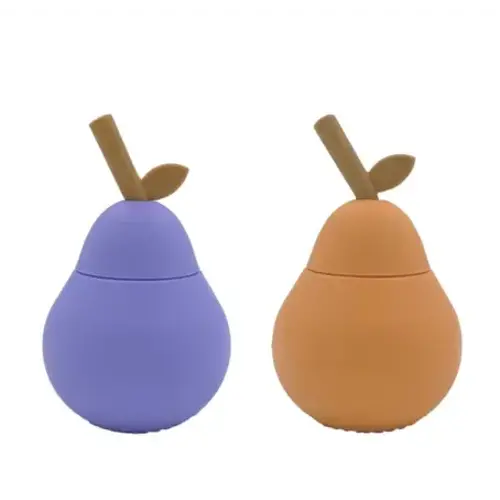 oyoy living design Pear cup - pack of 2 Apricot/Purple