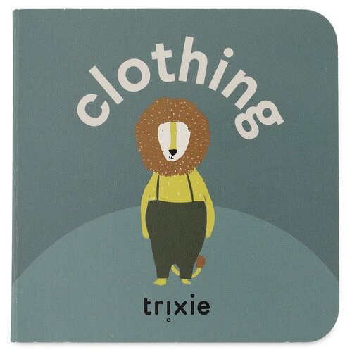 trixie baby Kleine bibliotheek Kleding, Fruit, Voertuigen, Instrumenten- All animals