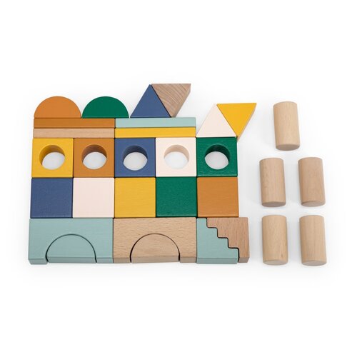 Trixie baby Houten blokkenstad 31 stuks - All animals Trixie baby Houten blokkenstad 31 stuks - All animals