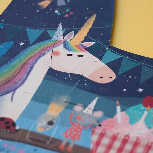 londji happy birthday unicorn puzzle