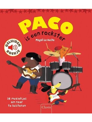 clavis Paco is een rockster