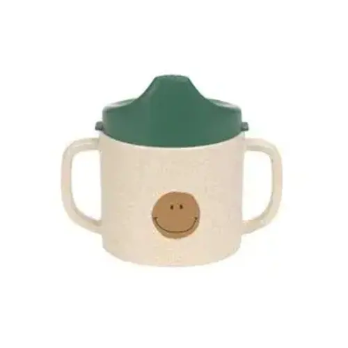 lassig Sippy Cup PP/Celllulose happy rascals smile green lassig Sippy Cup PP/Celllulose happy rascals smile green