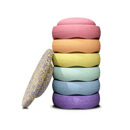 stapelstein Rainbow Set pastel bundle 6+1 stapelstein Rainbow Set pastel bundle 6+1