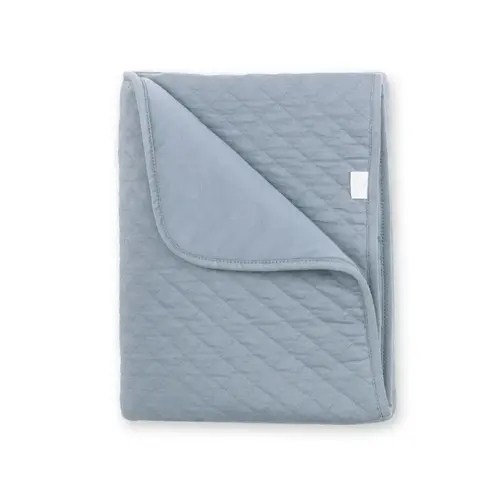 BEMINI Deken Pady 75x100cm pady quilted + jersey tog 3 stone BEMINI Deken Pady 75x100cm pady quilted + jersey tog 3 stone