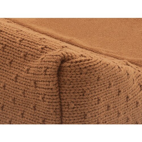 jollein Waskussenhoes 50x70cm bliss knit caramel