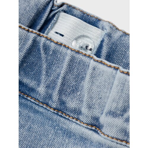 lil' atelier nmmben tapered jeans light blue denim