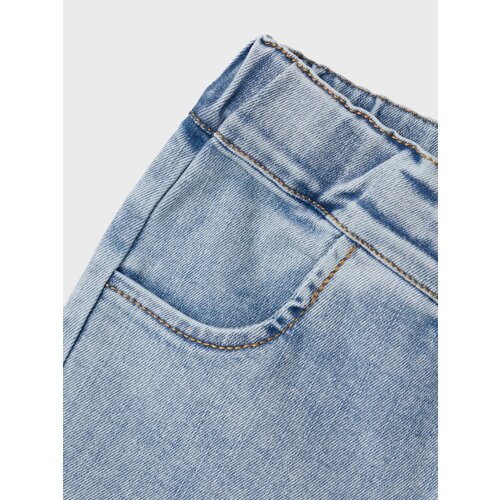 lil' atelier nmmben tapered jeans light blue denim