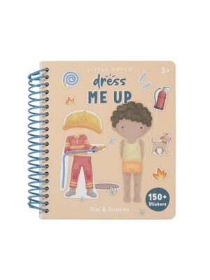 little dutch Aankleed- en stickerboek Jim & Friends