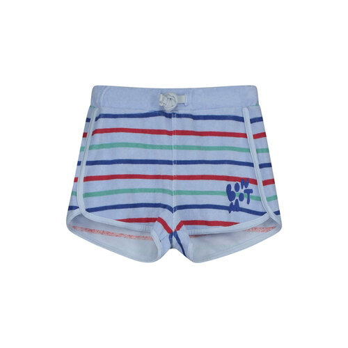 bonmot Short terry multicolor stripe Light blue