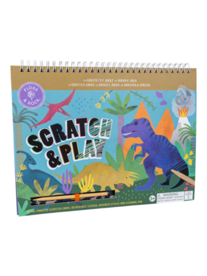 floss & rock Dino Scratch & Play