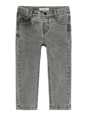 lil' atelier Ryan regular jeans light grey denim