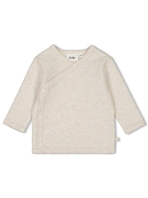 feetje Overslagshirt - Little Duck - offwhite melange