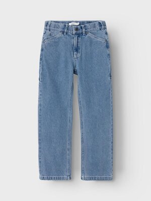 name it NKMRYAN straight jeans medium blue denim