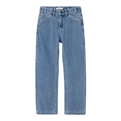 name it NKMRYAN straight jeans medium blue denim