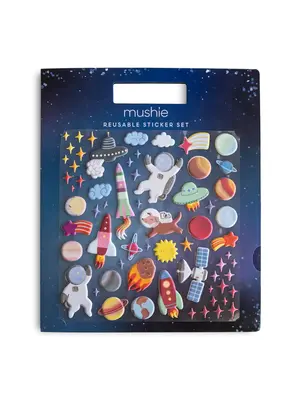 mushie Reusable Sticker Set (Space)