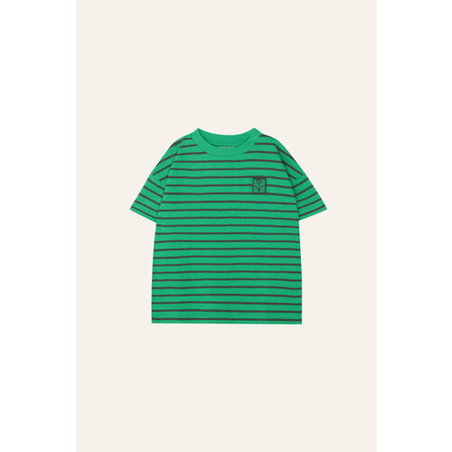 the campamento green striped kids tshirt