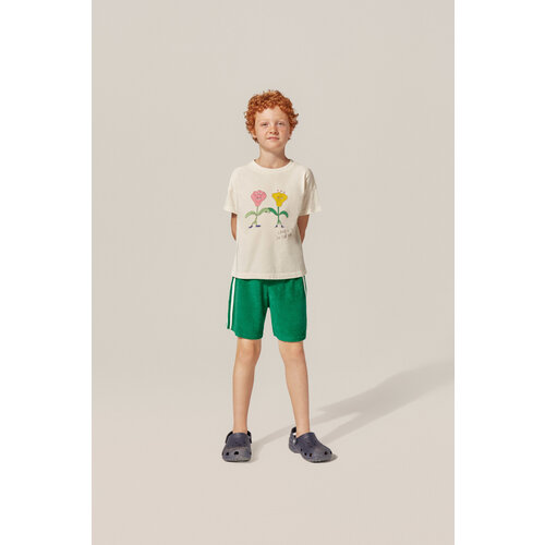 the campamento green kids shorts
