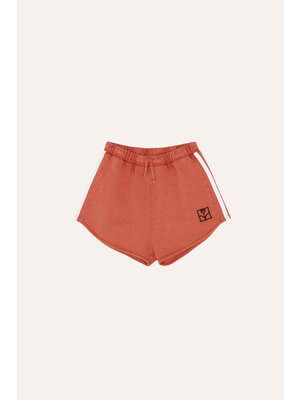 the campamento red sporty kids shorts