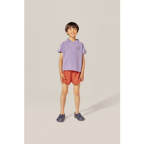 the campamento red sporty kids shorts