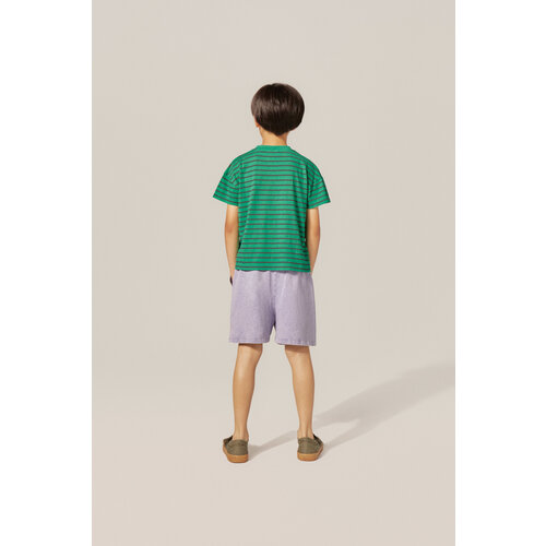 the campamento blue washed kids shorts