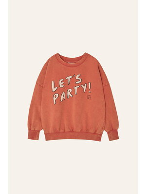 the campamento lets partys oversized kids sweatshirt