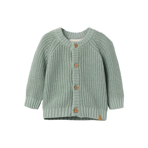 lil' atelier nbmemlen ls knit card lil jadeite