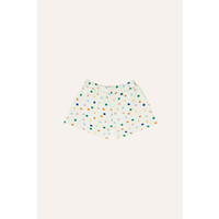 dots allover baby shorts