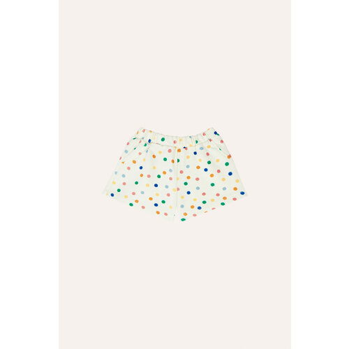 the campamento dots allover baby shorts