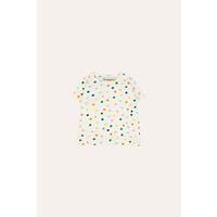 dots allover baby tshirt