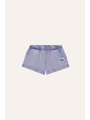 the campamento blue washed baby shorts