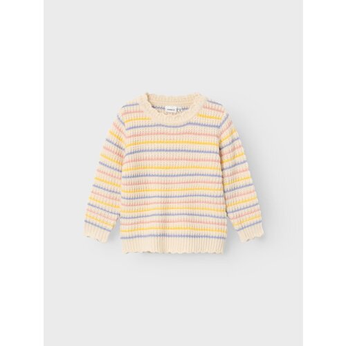 name it nmfbarille ls knit buttercream