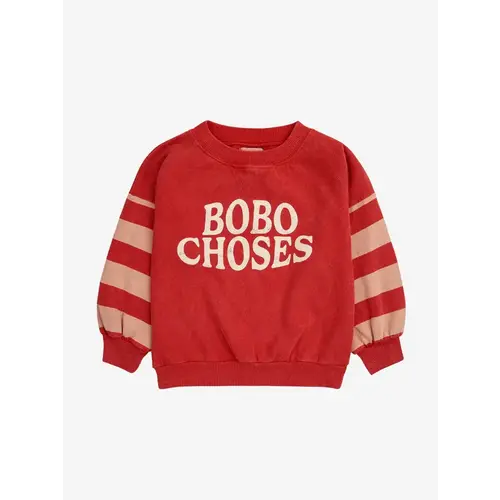 bobo choses Bobo Choses stripes sweatshirt