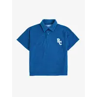 BC Terry polo blue