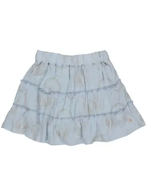 levv labels Moal skirt blue sketch