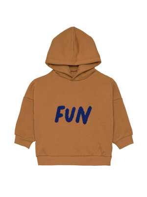 lassig Kids Hoodie GOTS Little Gang Fun caramel