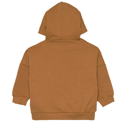 lassig Kids Hoodie GOTS Little Gang Fun caramel