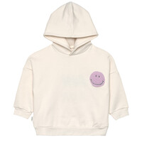 Kids Hoodie GOTS Little Gang Smile milky