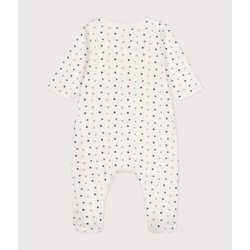 petit bateau Tubic babypyjama met multi hearts