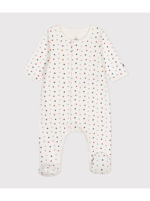 petit bateau Tubic babypyjama met multi hearts