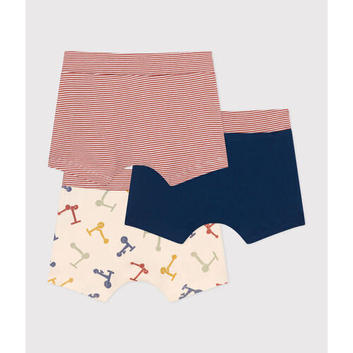 petit bateau Set van 3 boxers met stepprint