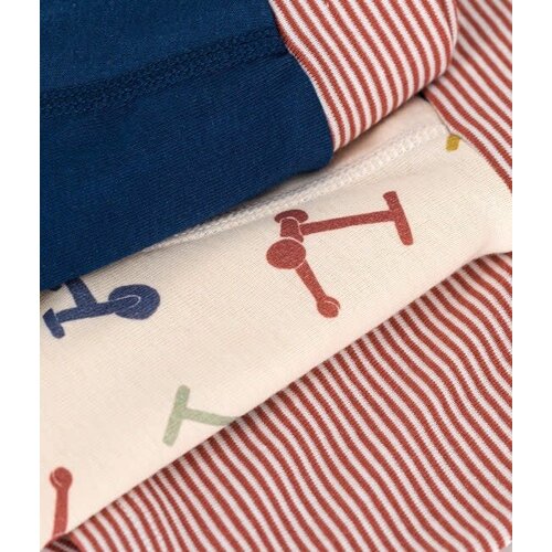 petit bateau Set van 3 boxers met stepprint